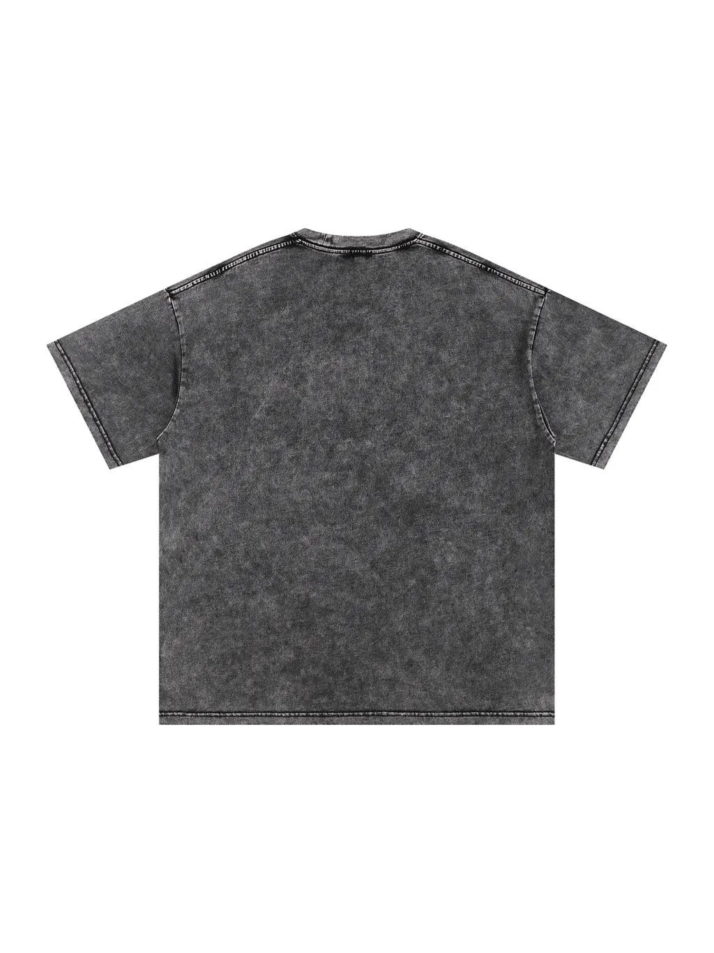 LUXURY TERMINAL - Snow Washed Oversized Cotton T-Shirt