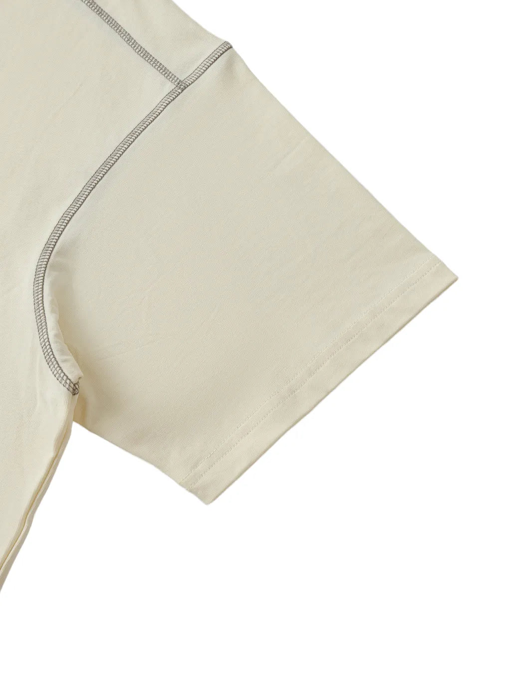 LUXURY TERMINAL - Oversized Contrast-Stitched Cotton Tee