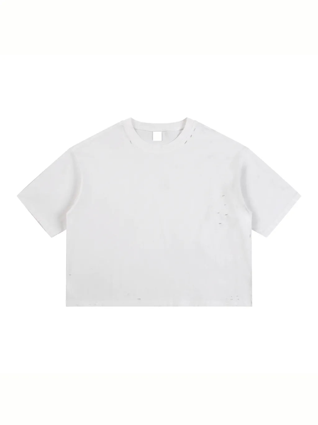 LUXURY TERMINAL - Classic Frayed Boxy Tee