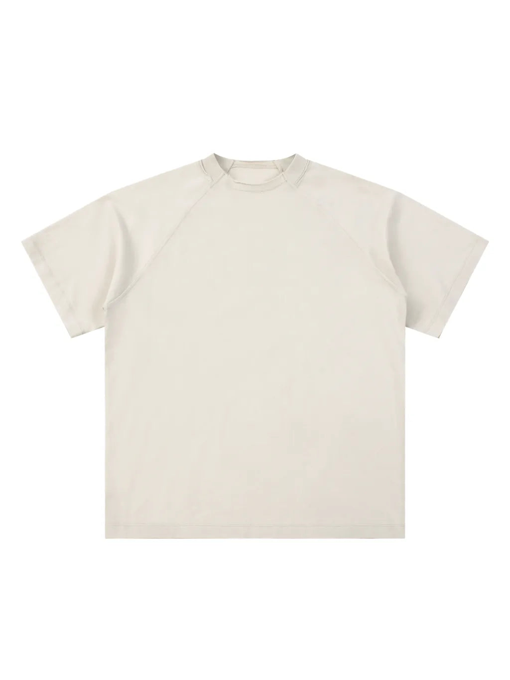 LUXURY TERMINAL - Vintage Washed Raglan Cotton T-Shirt