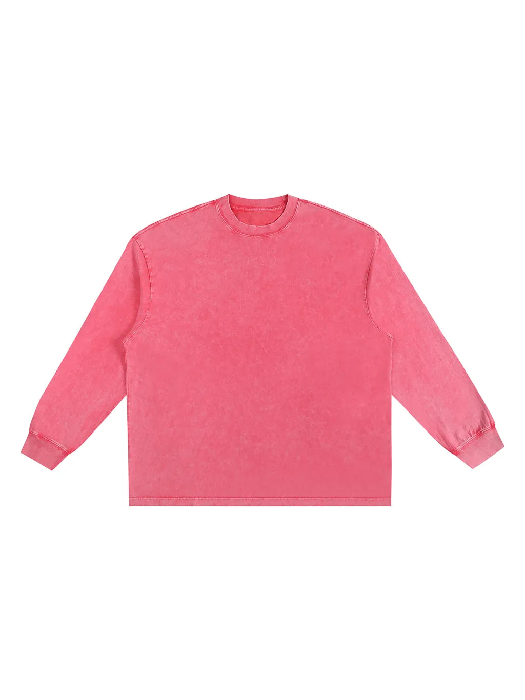 LUXURY TERMINAL - Snow Washed Frayed Edge T-Shirt