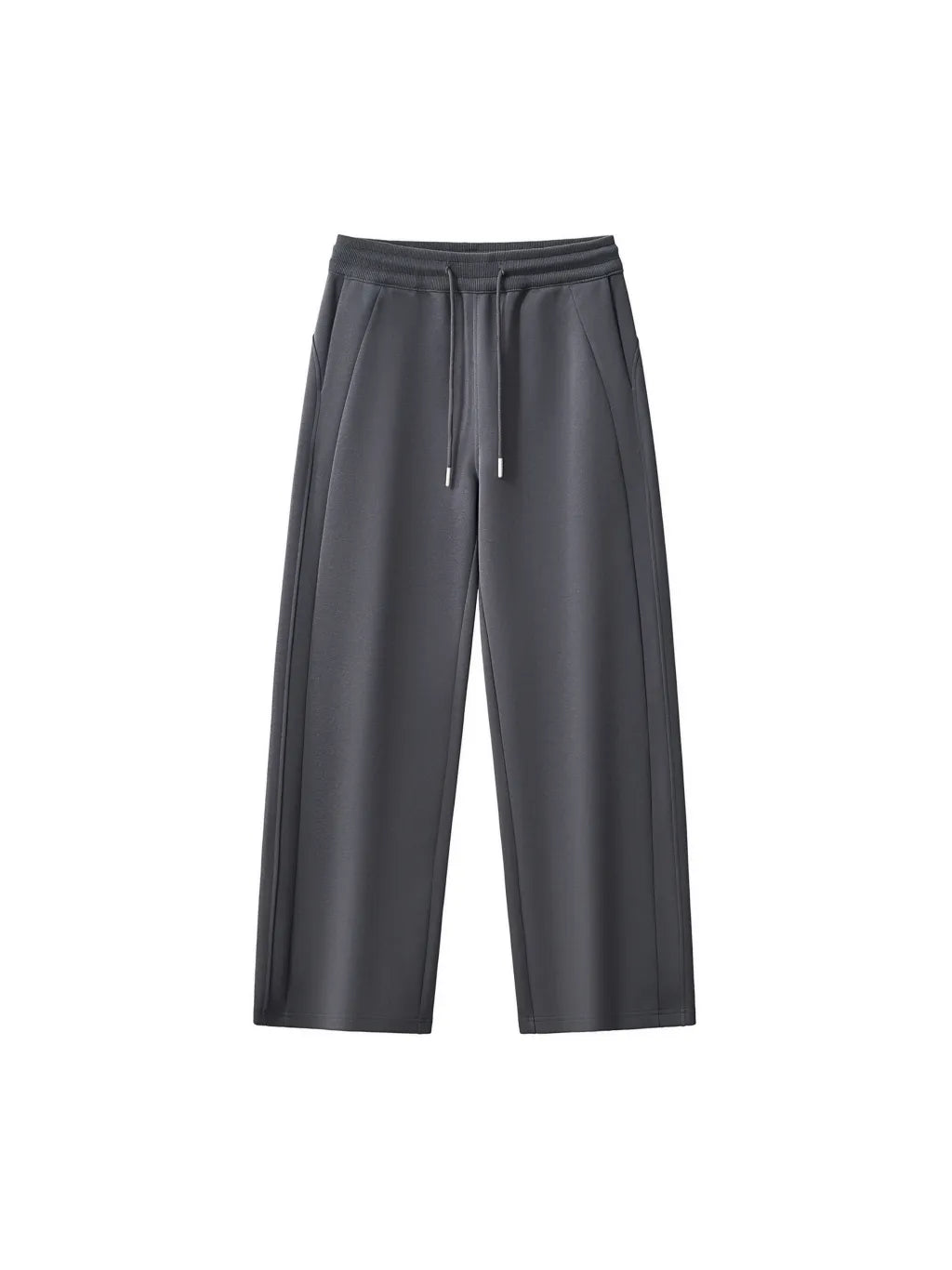 LUXURY TERMINAL - Essential Drawstring Straight-Leg Sweatpants