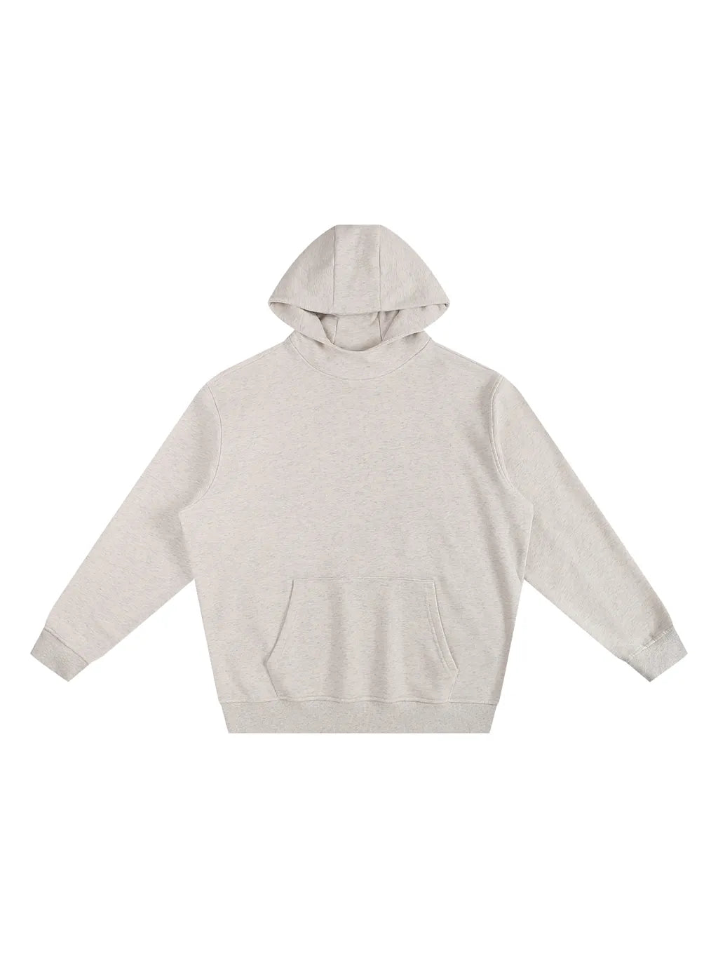 LUXURY TERMINAL - Fleeced High Neck Hoodie