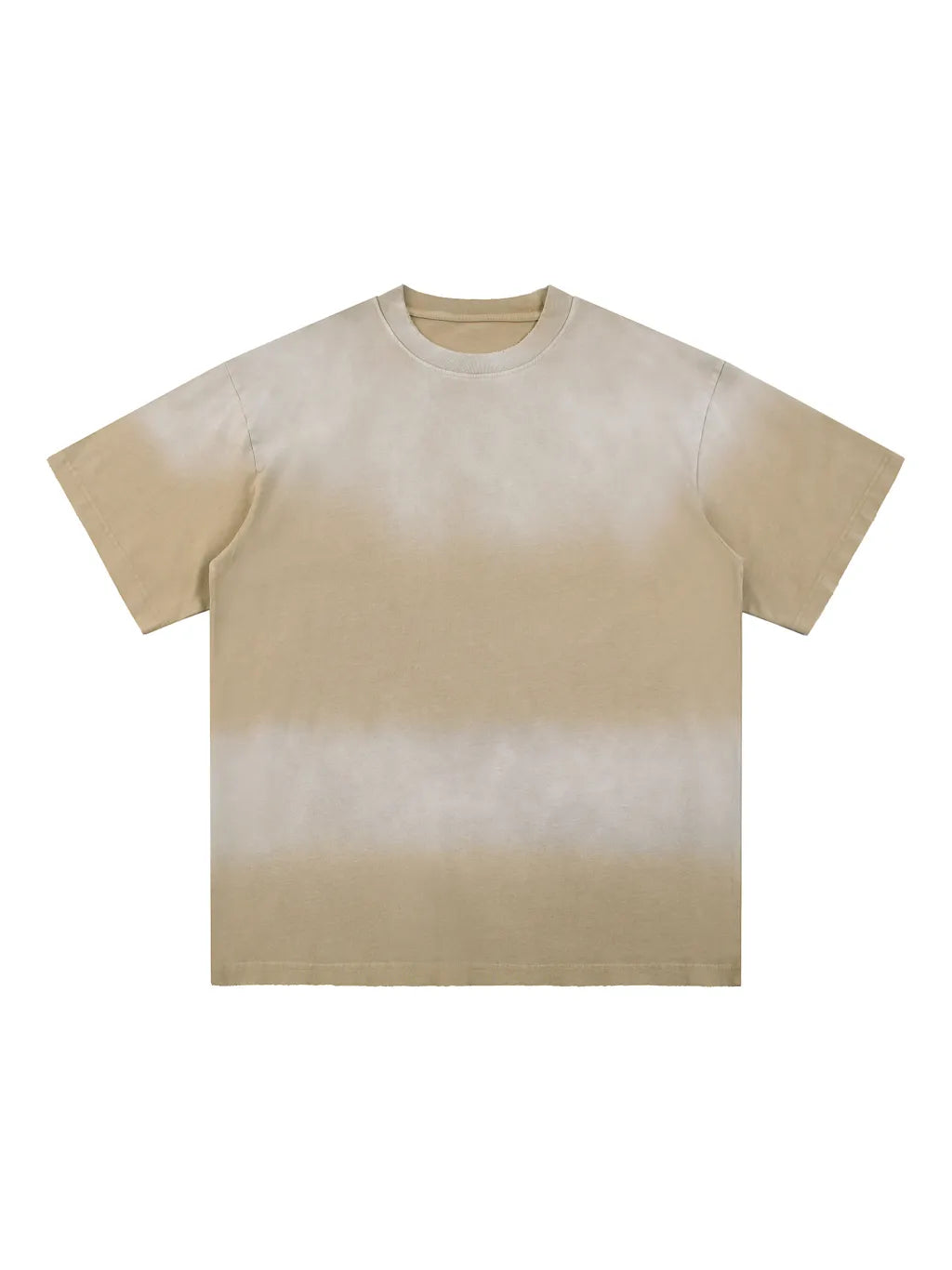 LUXURY TERMINAL - Sun Fade Hand-Frayed Cotton T-Shirt