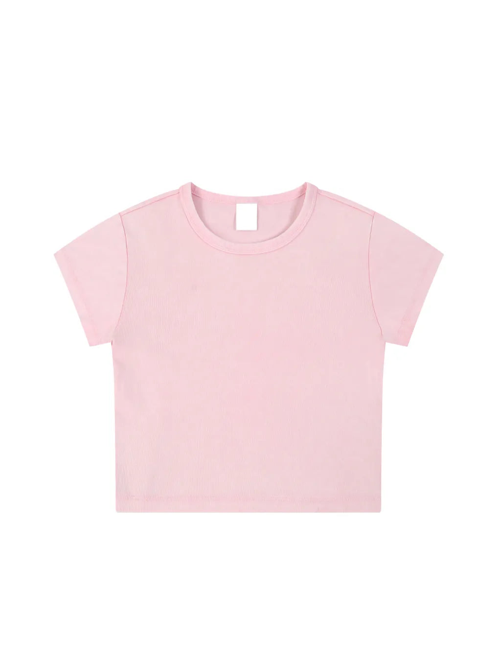LUXURY TERMINAL - Snow Washed Crop Top