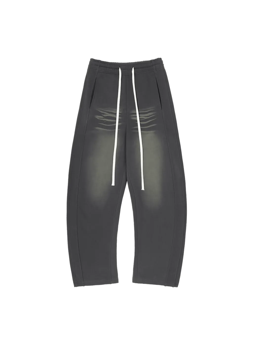 LUXURY TERMINAL - Sunfade Curved Blade Fleece Sweatpants