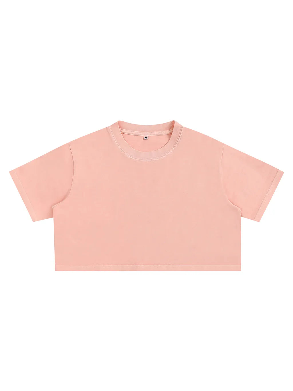 LUXURY TERMINAL - Snow Washed Crop Top