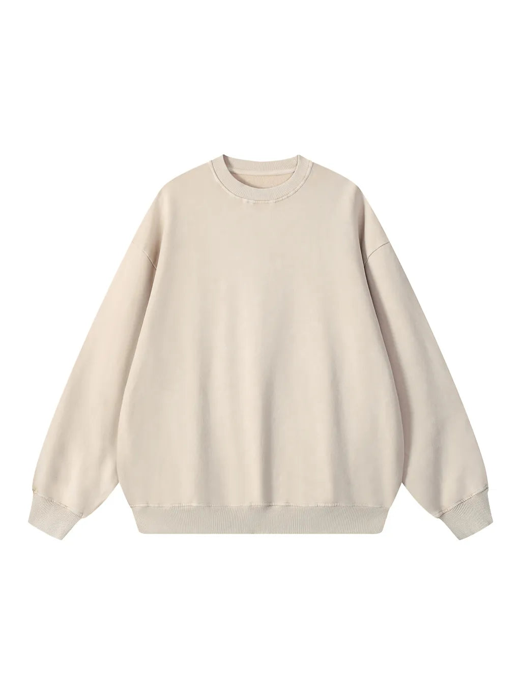 LUXURY TERMINAL - Snow Washed Oversized Sweatshirt