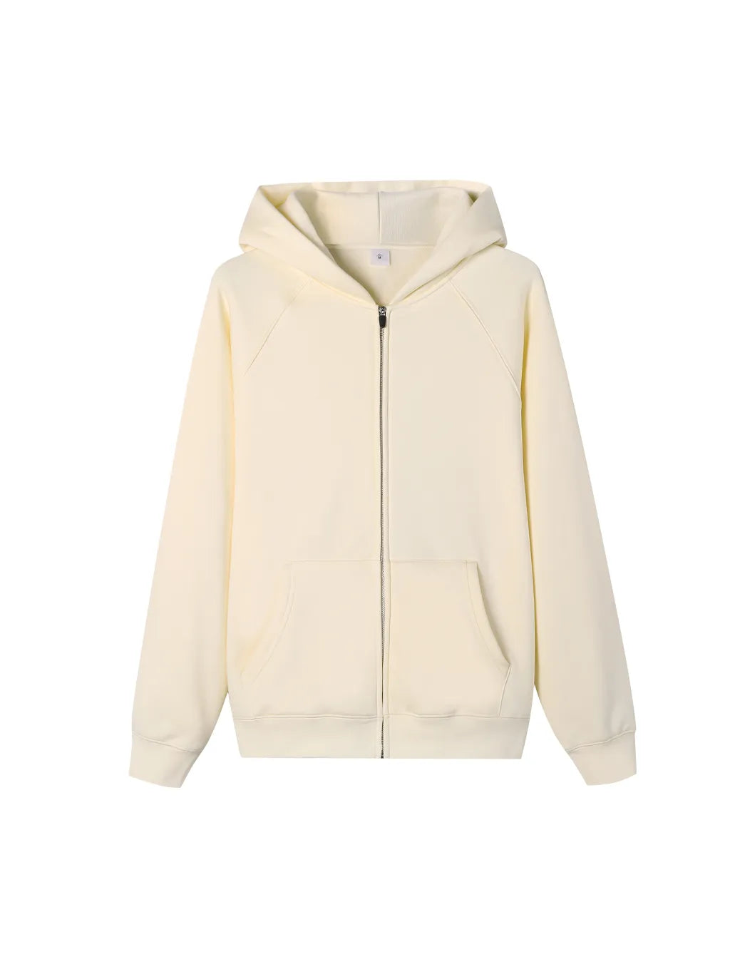 LUXURY TERMINAL - Essential Zip-up Fleece Hoodie