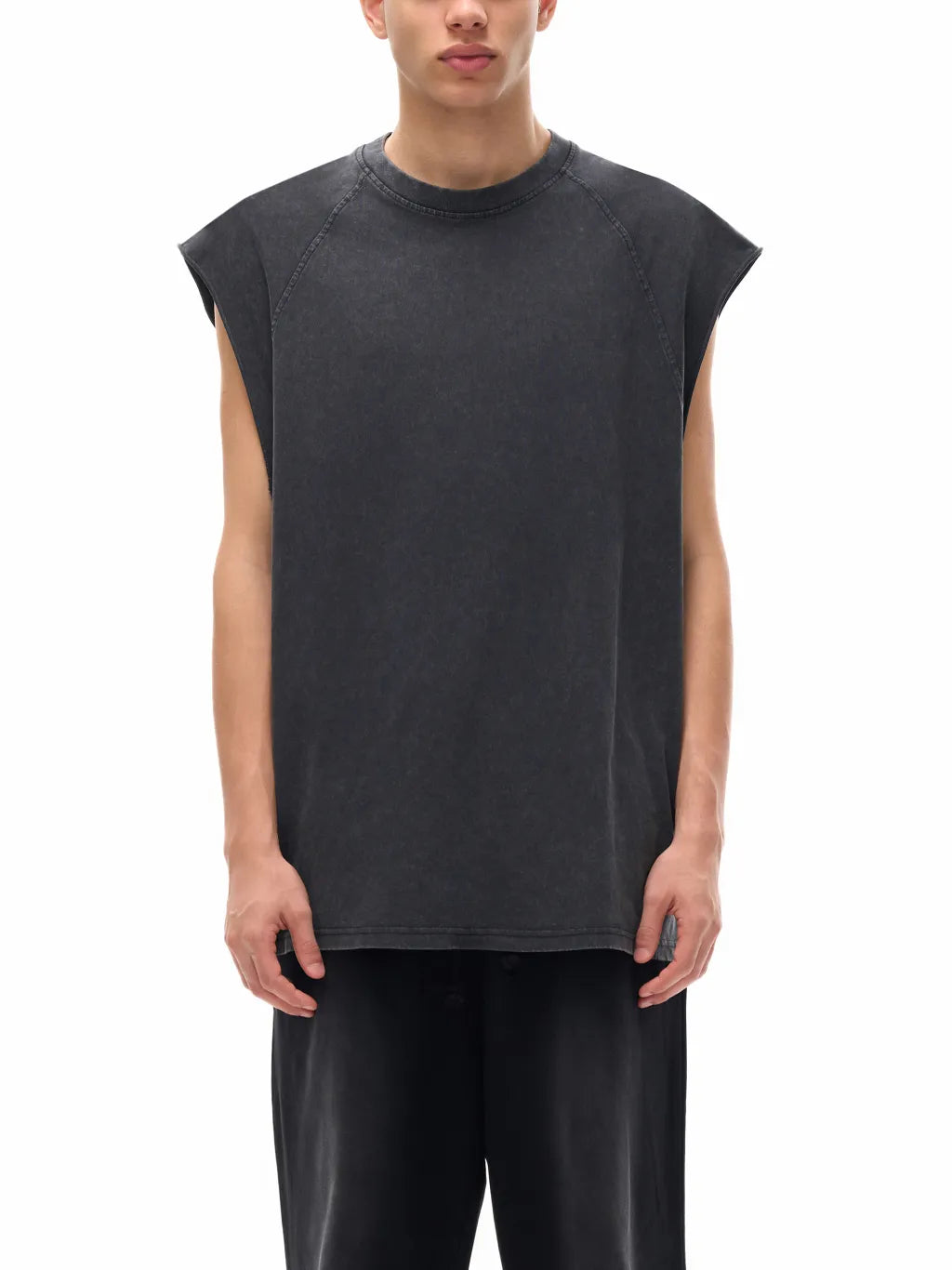 LUXURY TERMINAL - Snow Washed Tank Top