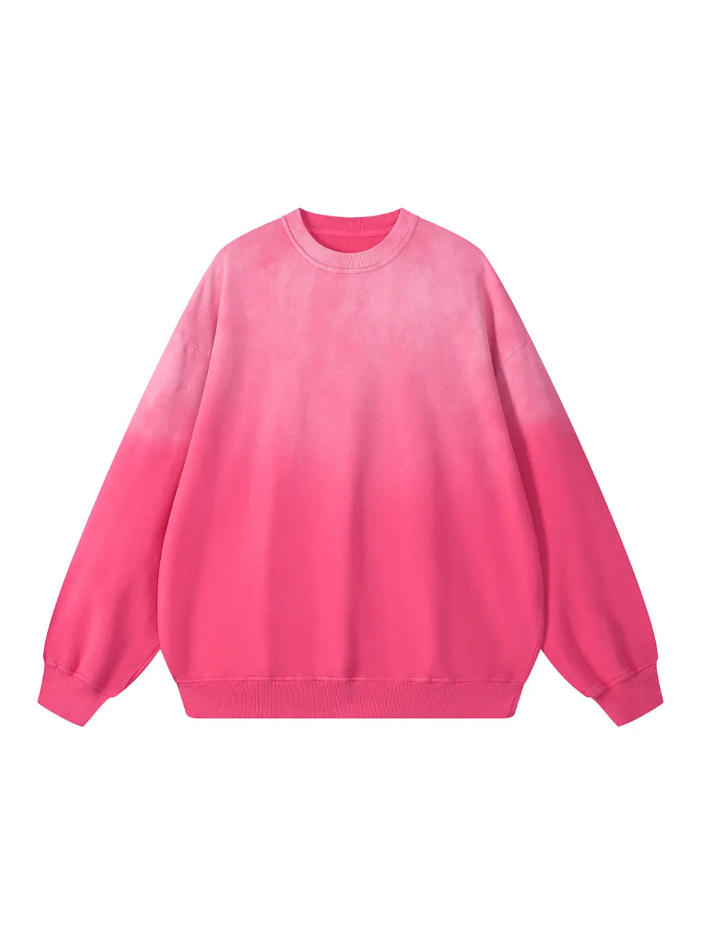 LUXURY TERMINAL - Sunfade Drop-Shoulder Cotton Sweatshirt
