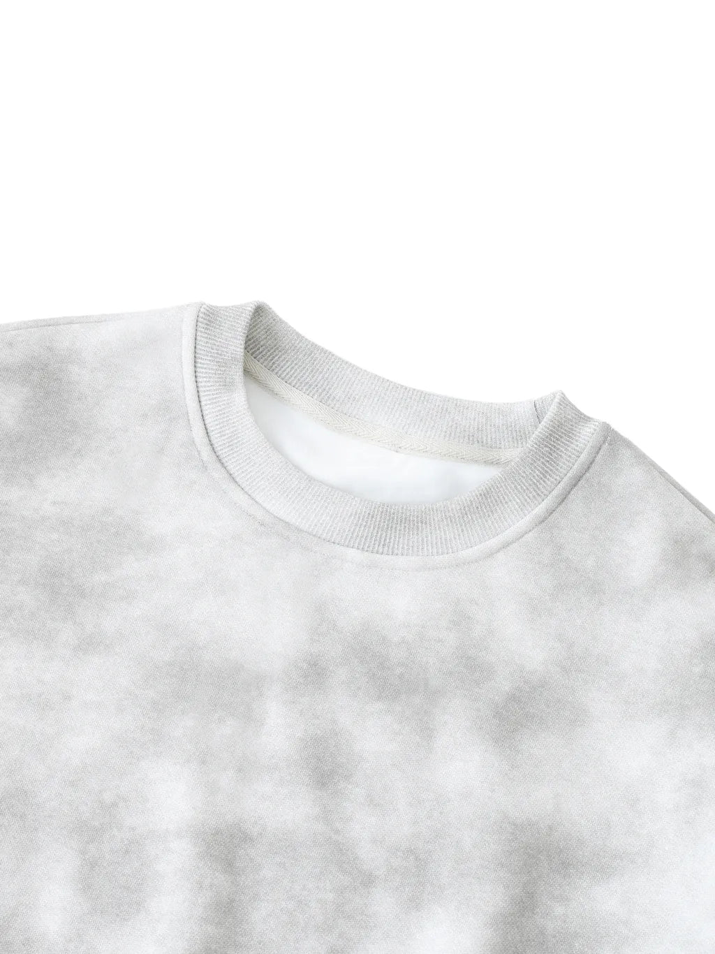 LUXURY TERMINAL - Dirty Washed Boxy Fleeced Sweatshirt
