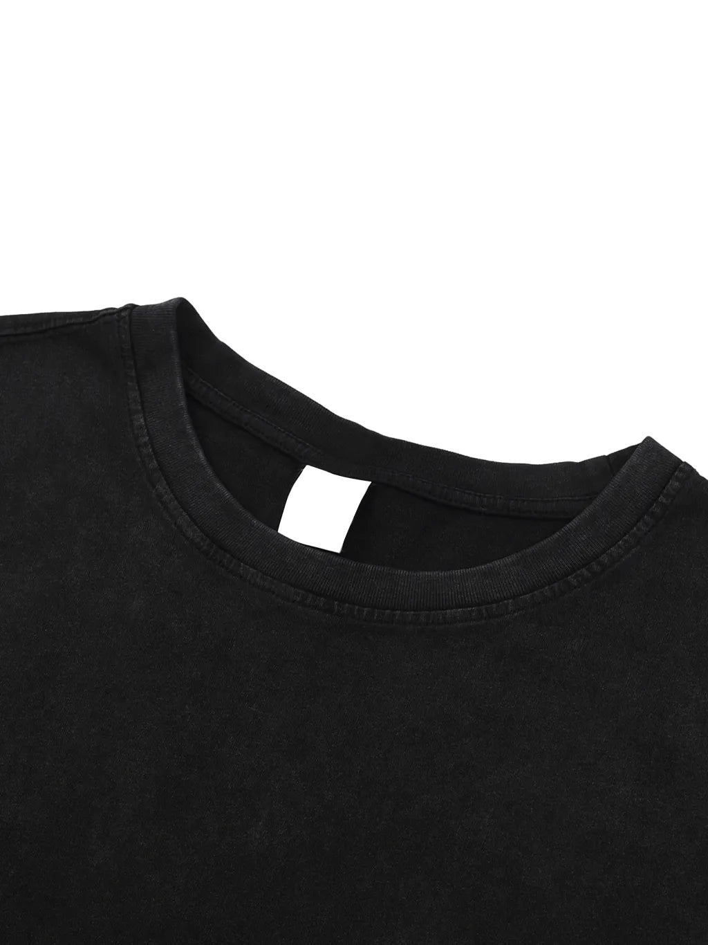 LUXURY TERMINAL - Snow Washed Raw-Hem Tank Top