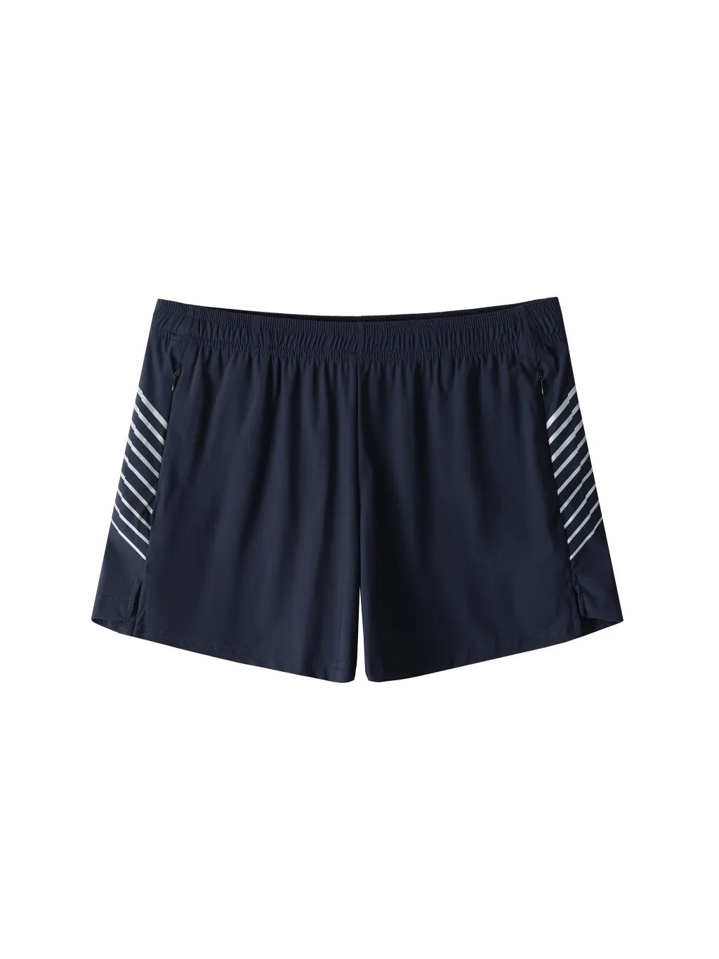 LUXURY TERMINAL - Men's Side-Stripe Performance Shorts