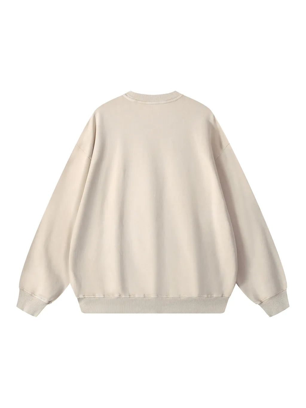 LUXURY TERMINAL - Snow Washed Oversized Sweatshirt