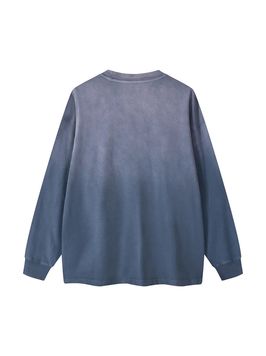 LUXURY TERMINAL - Gradient Washed Long Sleeve T-Shirt