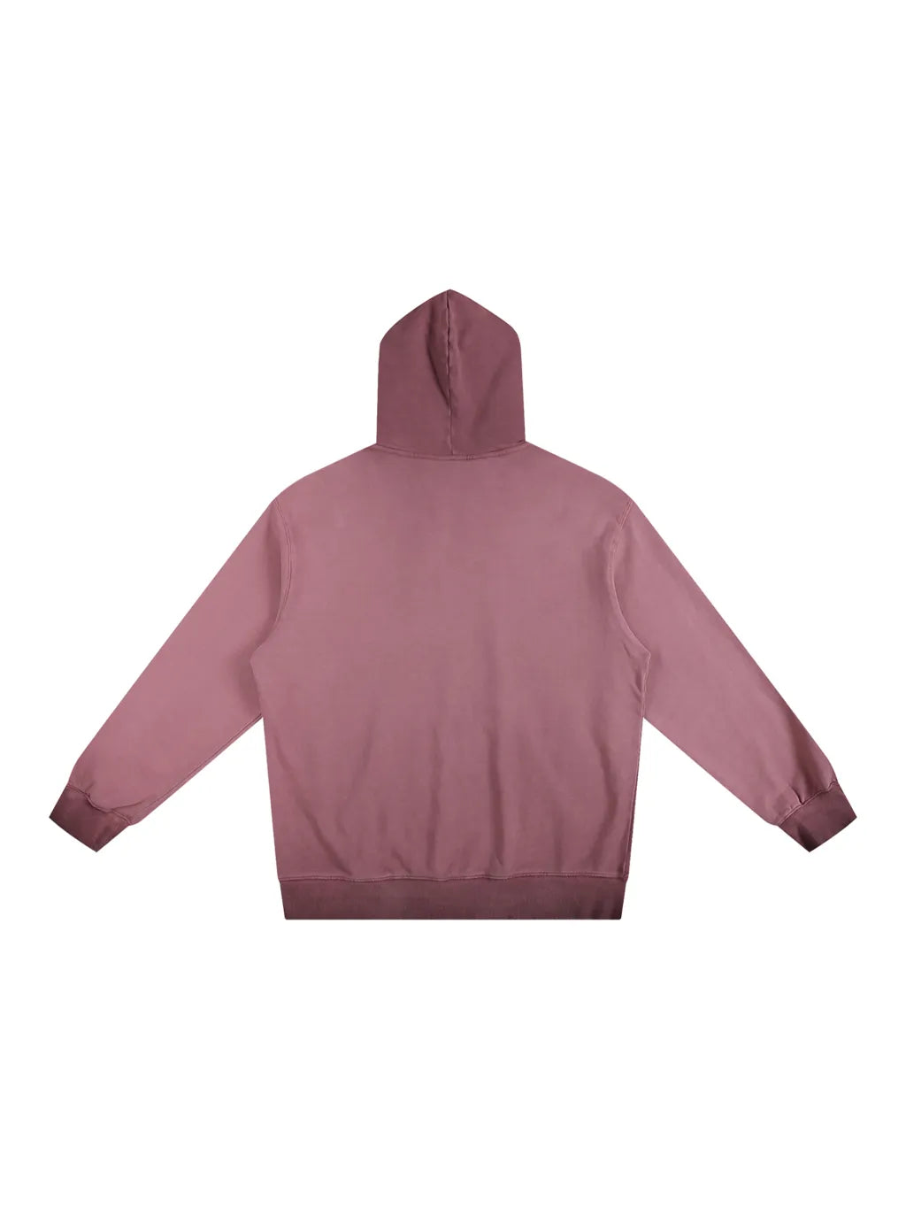 LUXURY TERMINAL - Ombre Stone Washed Colorpointed Hoodie