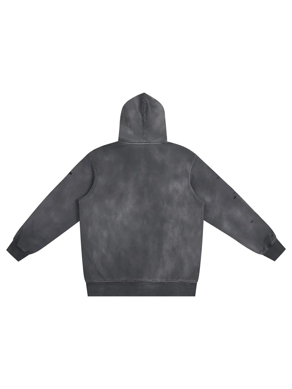 LUXURY TERMINAL - Distressed Vintage Wash Hoodie