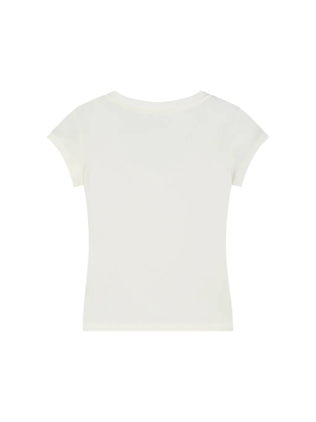 LUXURY TERMINAL - Essential V-Neck Bodycon T-Shirt