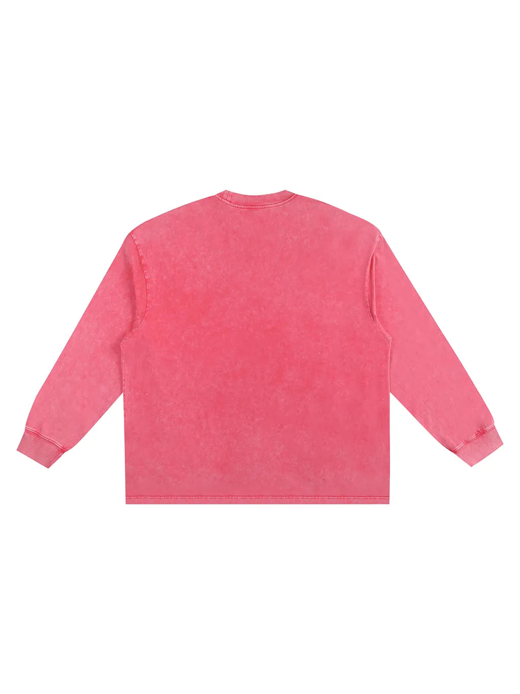 LUXURY TERMINAL - Snow Washed Frayed Edge T-Shirt