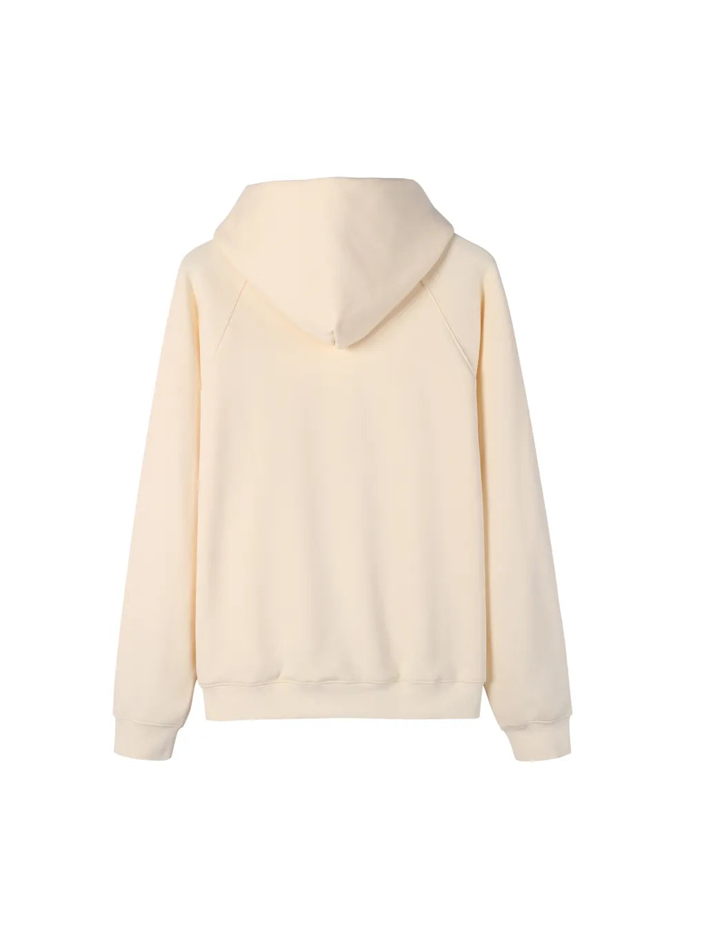 LUXURY TERMINAL - Essential Raglan Sleeve Fleece Hoodie