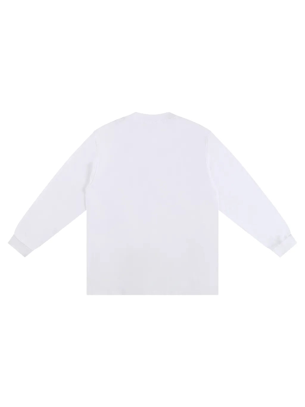LUXURY TERMINAL - Crew Neck Drop Shoulder Long Sleeve Shirt