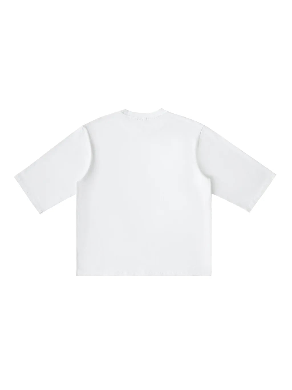 LUXURY TERMINAL - Essential Half Sleeve Ribbed T-Shirt