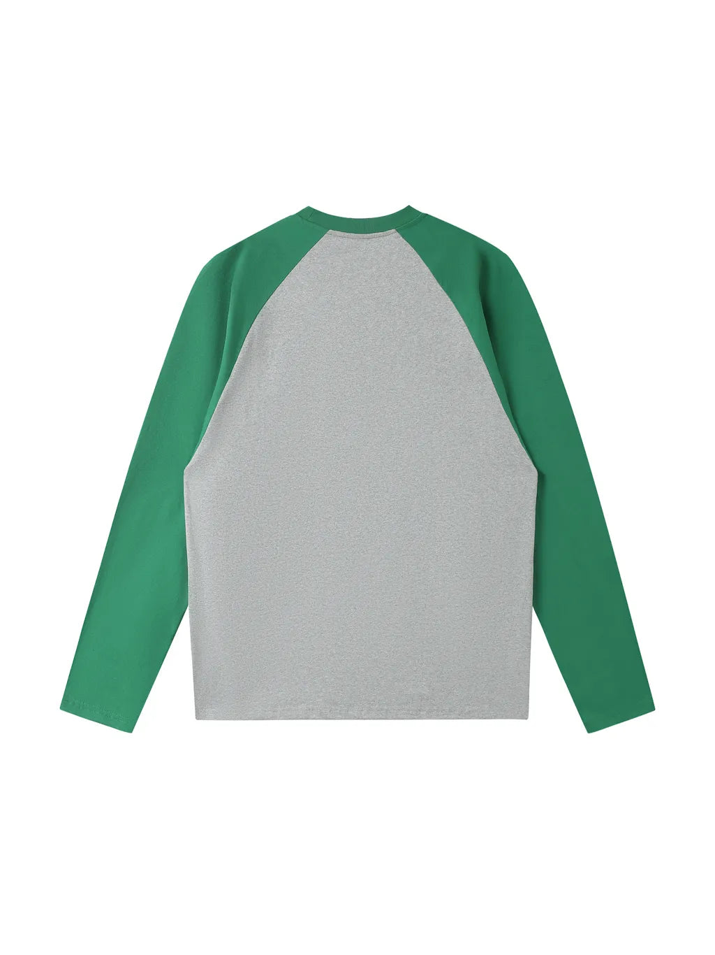 LUXURY TERMINAL -Color-Blocked Raglan Long-Sleeve T-Shirt