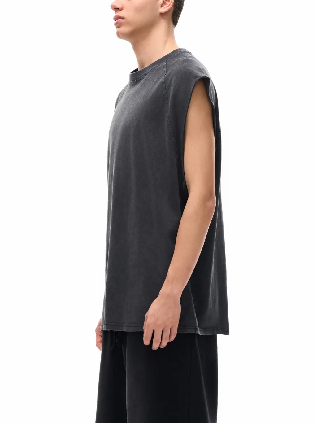 LUXURY TERMINAL - Snow Washed Tank Top