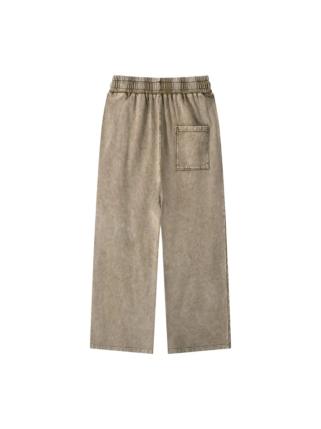 LUXURY TERMINAL - Snow Washed Straight Leg Pants
