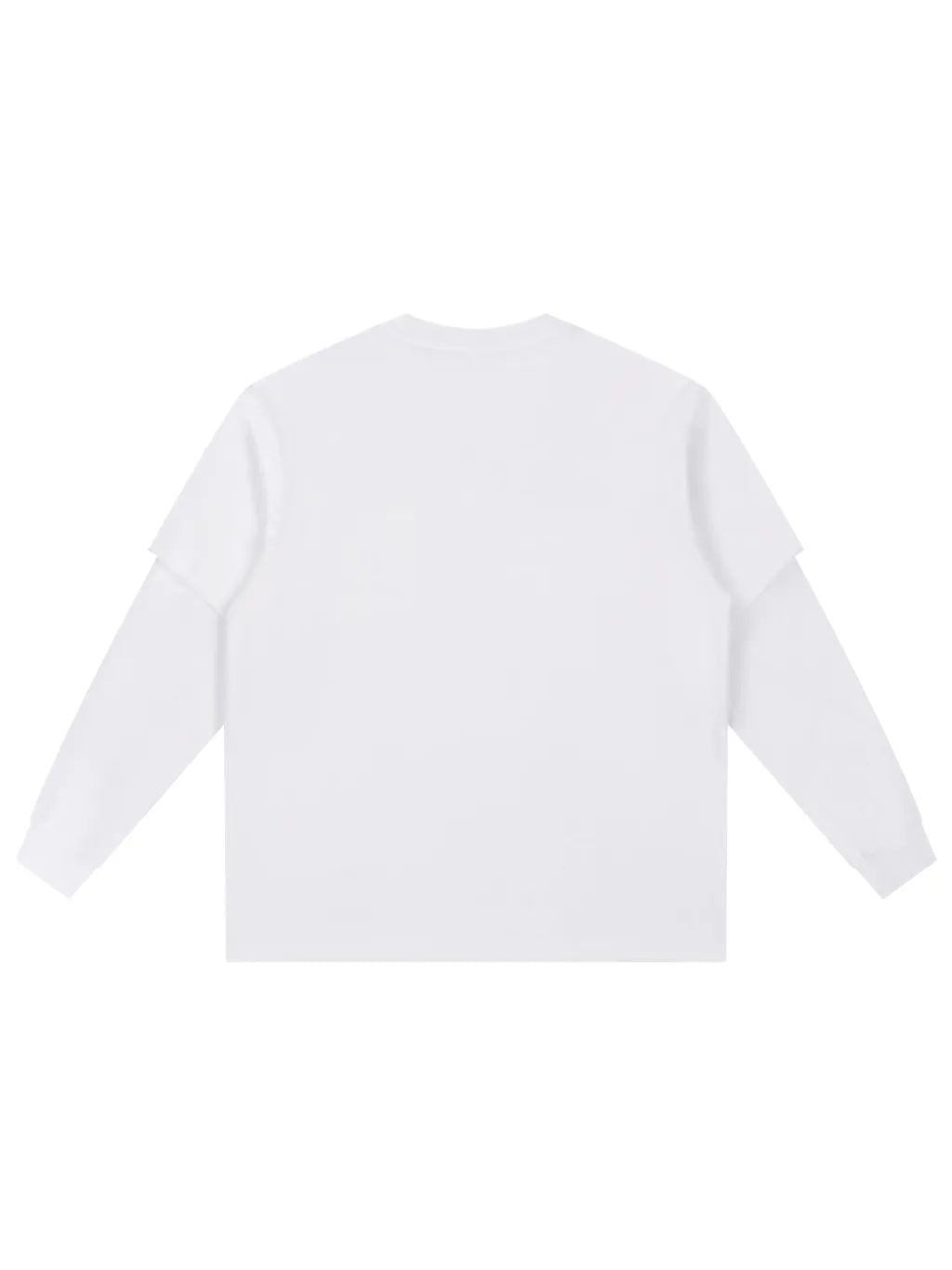 LUXURY TERMINAL - Layered Long Sleeve Oversized Tee