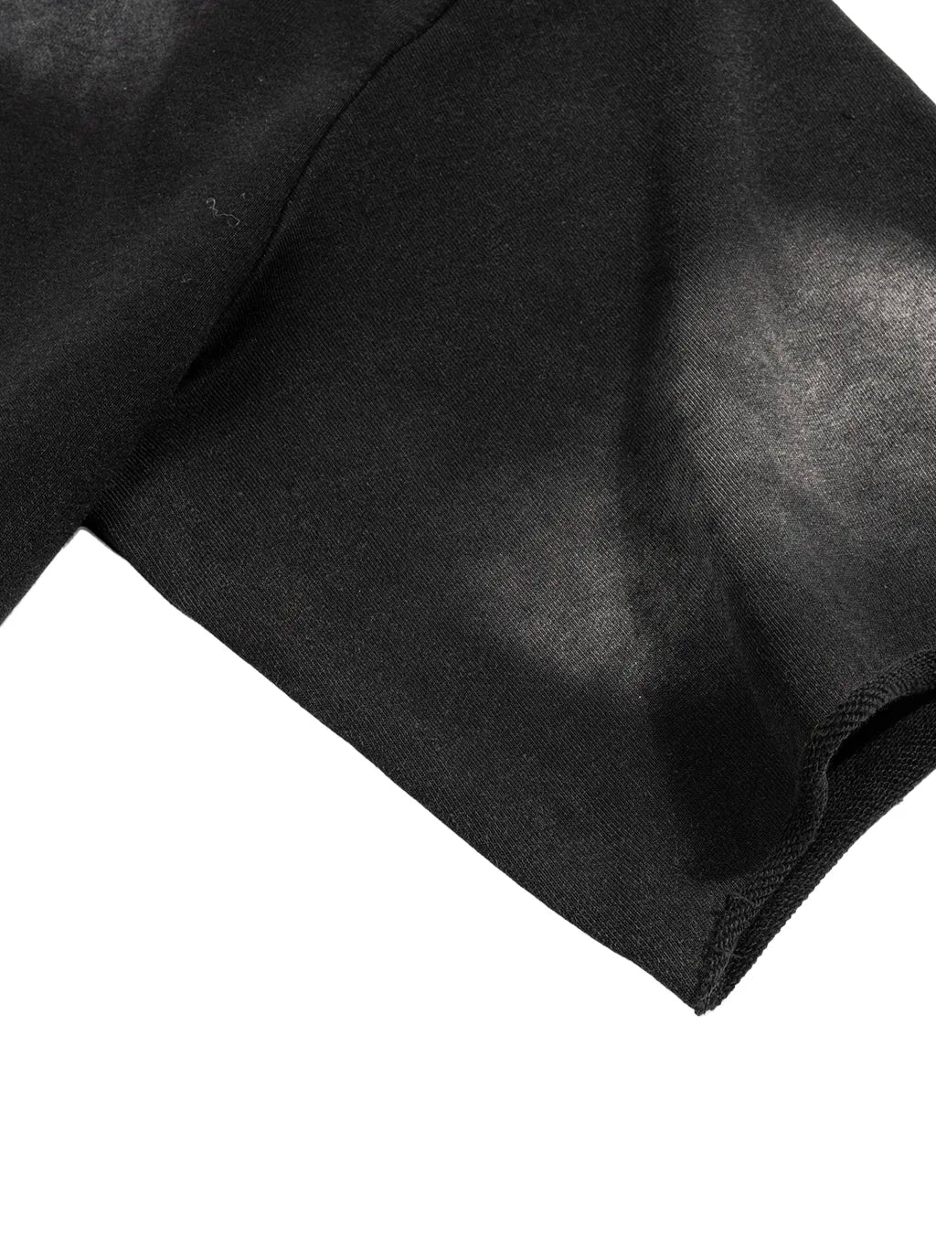 LUXURY TERMINAL - Sunfade French Terry Raw Edge T-Shirt