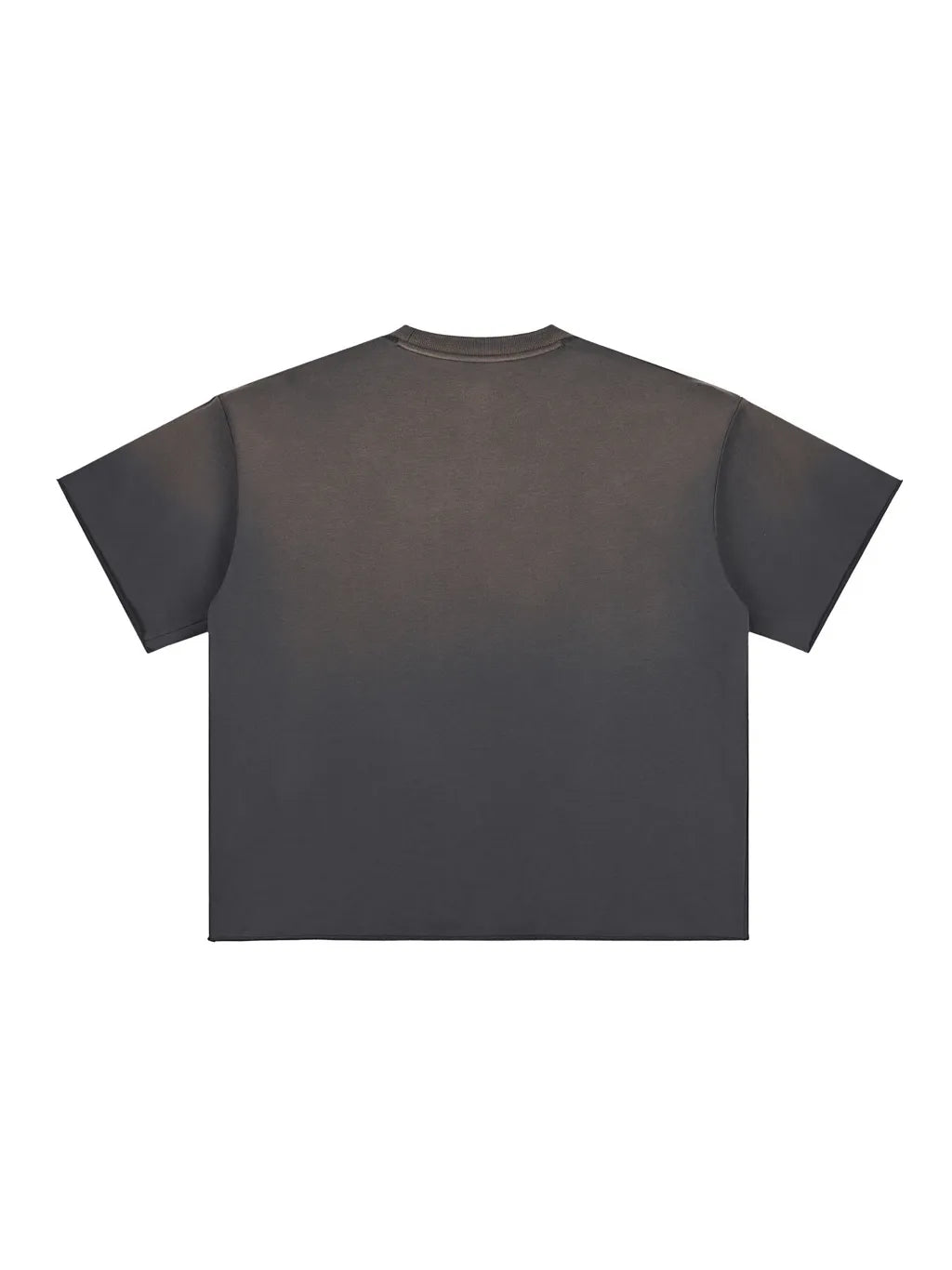 LUXURY TERMINAL - Sun Fade Raw Edge T-Shirt