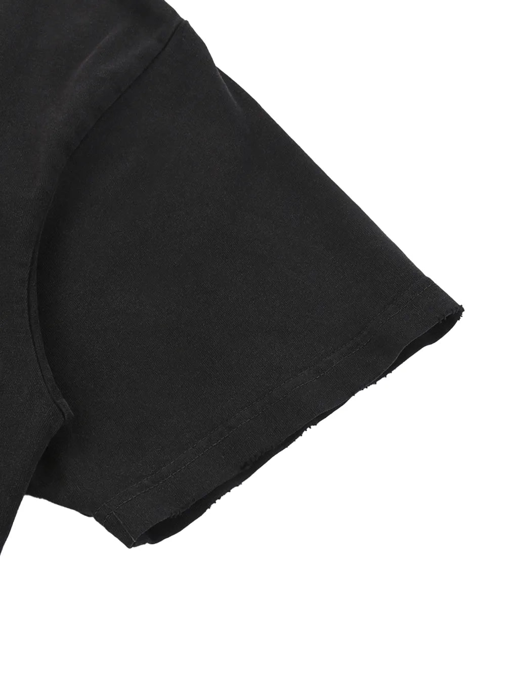 LUXURY TERMINAL - Snow Washed Raw-Hem T-Shirt