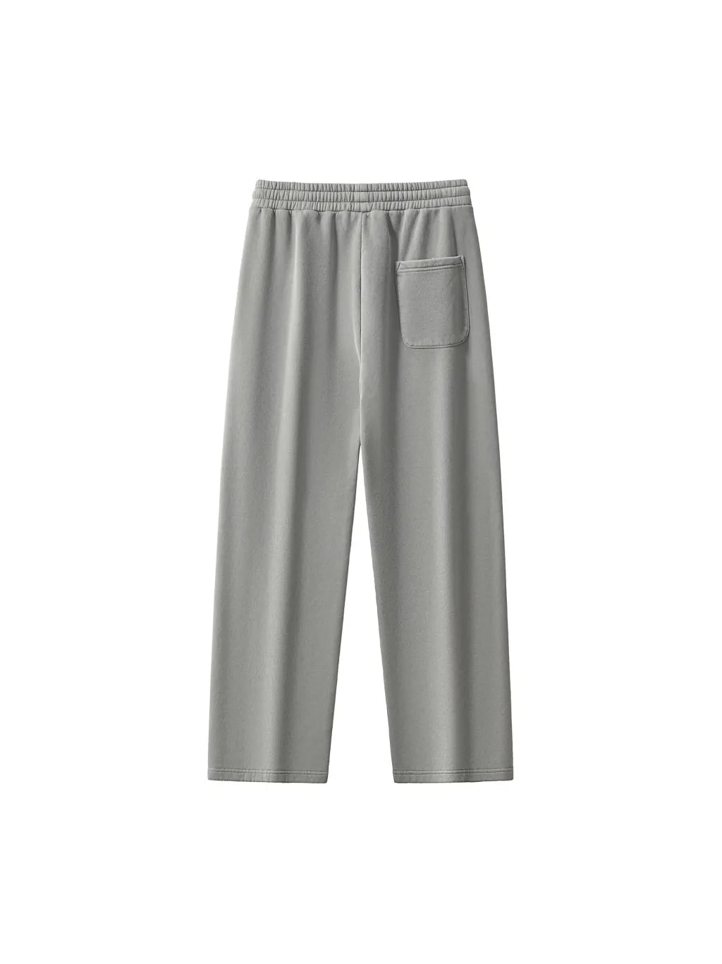 LUXURY TERMINAL - Frayed Enzyme Washed Fleece Sweatpants