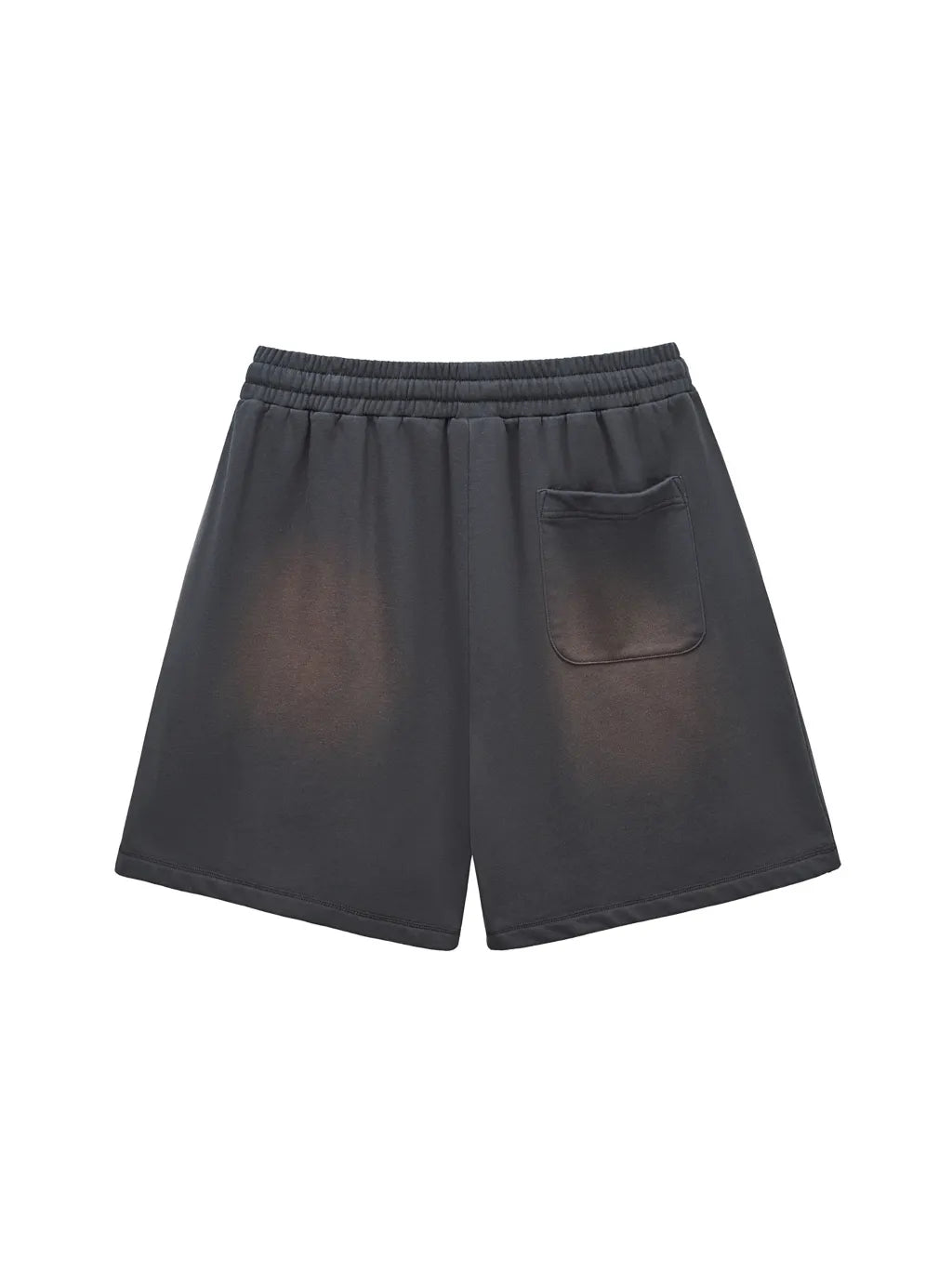 LUXURY TERMINAL - Sun Fade Raw Edge Cotton Shorts