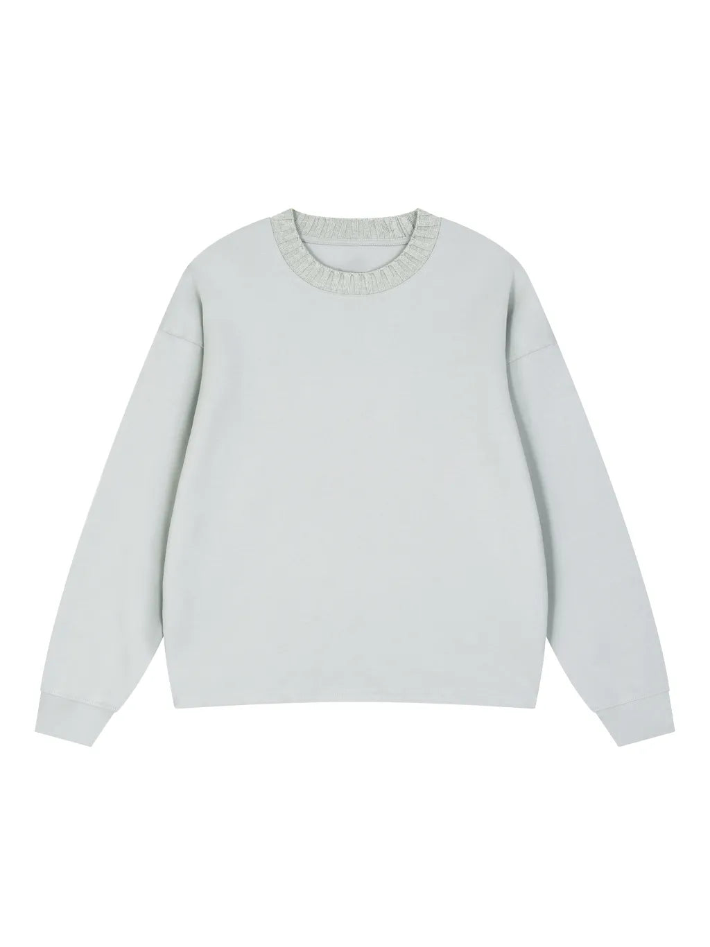 LUXURY TERMINAL - Knitted Round Neck Oversize Sweatshirt