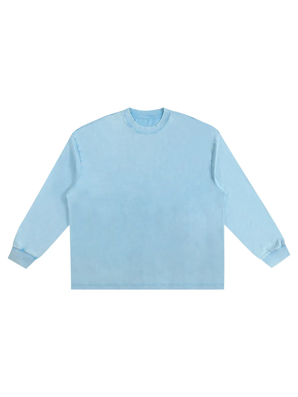 LUXURY TERMINAL - Snow Washed Frayed Edge T-Shirt