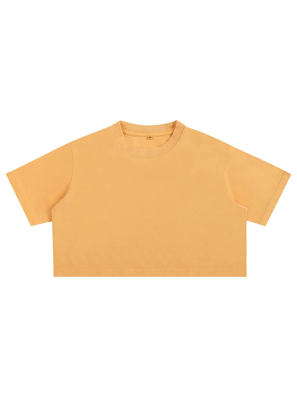 LUXURY TERMINAL - Snow Washed Crop Top