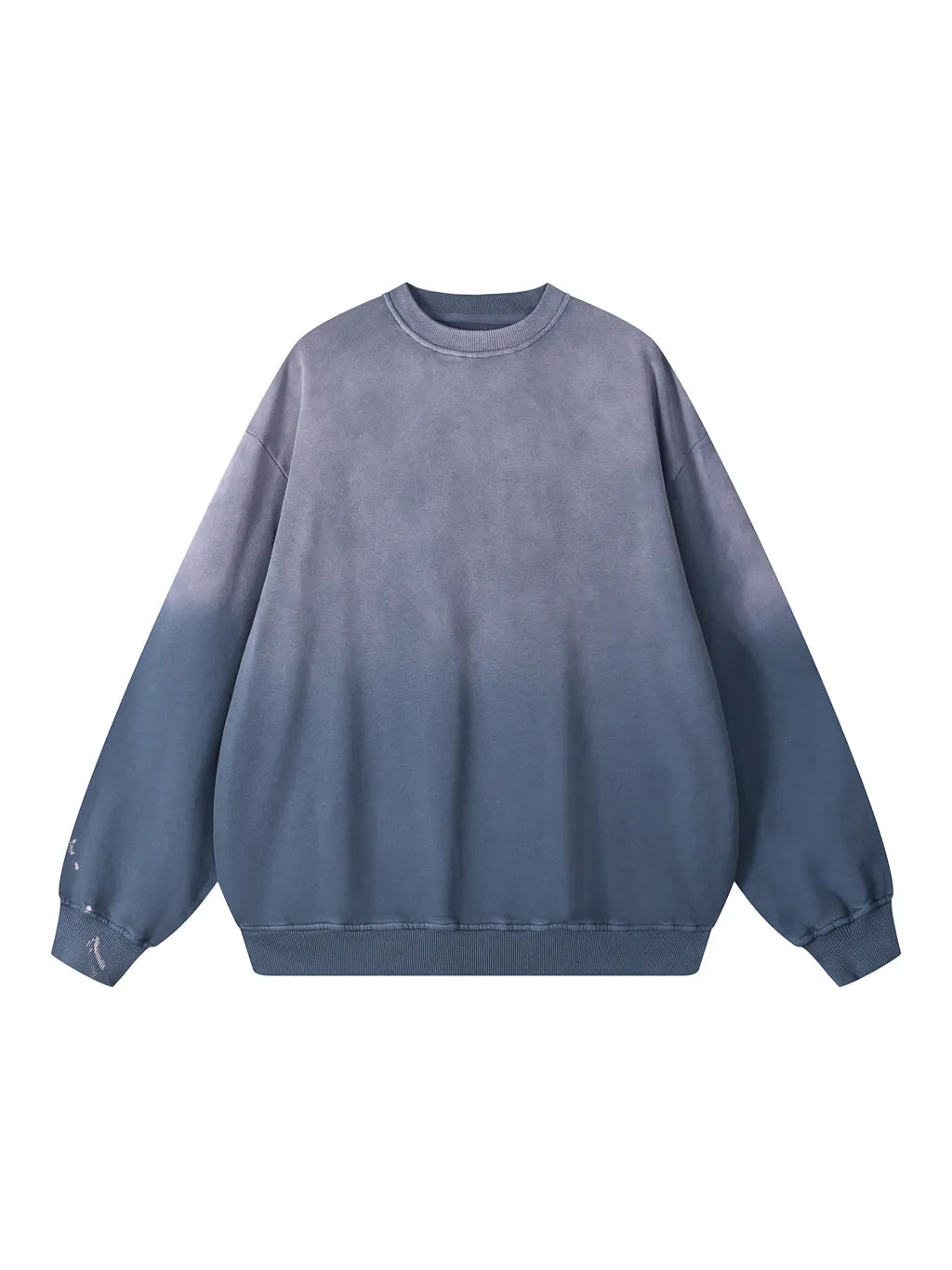 LUXURY TERMINAL - Sunfade Drop-Shoulder Cotton Sweatshirt