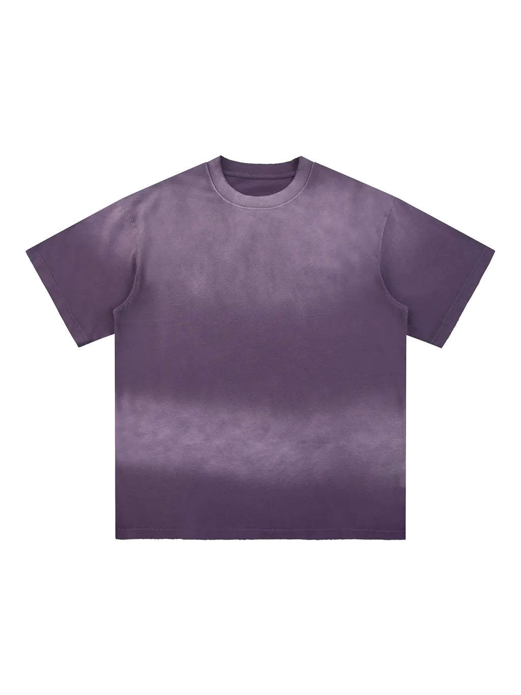 LUXURY TERMINAL - Sun Fade Hand-Frayed Cotton T-Shirt