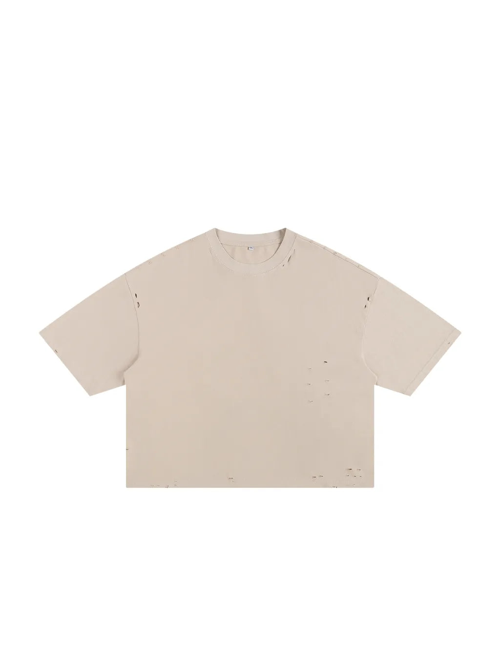 LUXURY TERMINAL - Classic Frayed Boxy Tee