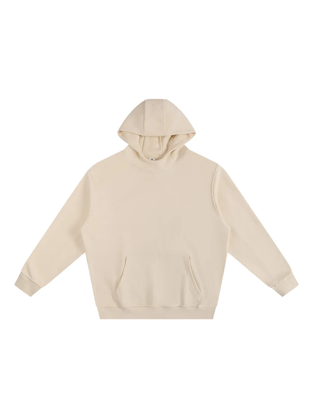 LUXURY TERMINAL - Fleeced High Neck Hoodie