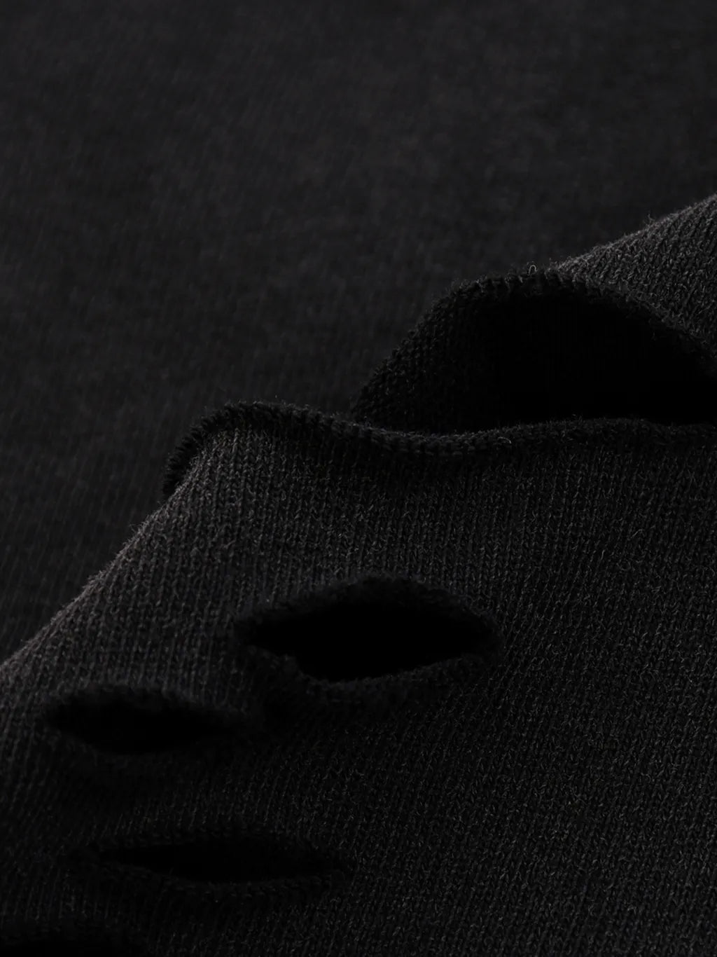 LUXURY TERMINAL - Snow Washed Raw-Hem T-Shirt