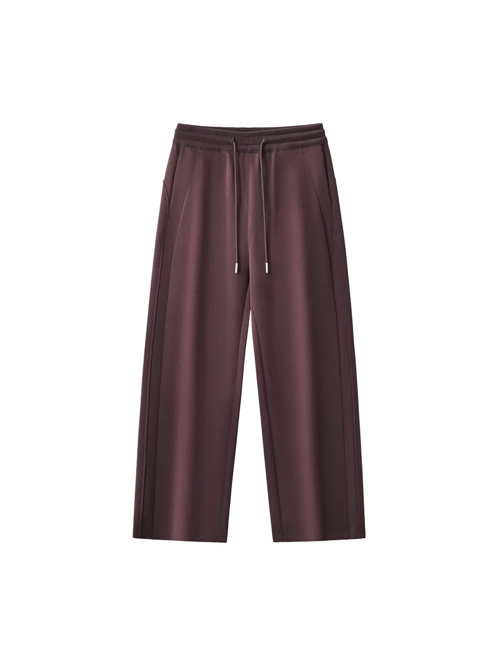 LUXURY TERMINAL - Essential Drawstring Straight-Leg Sweatpants