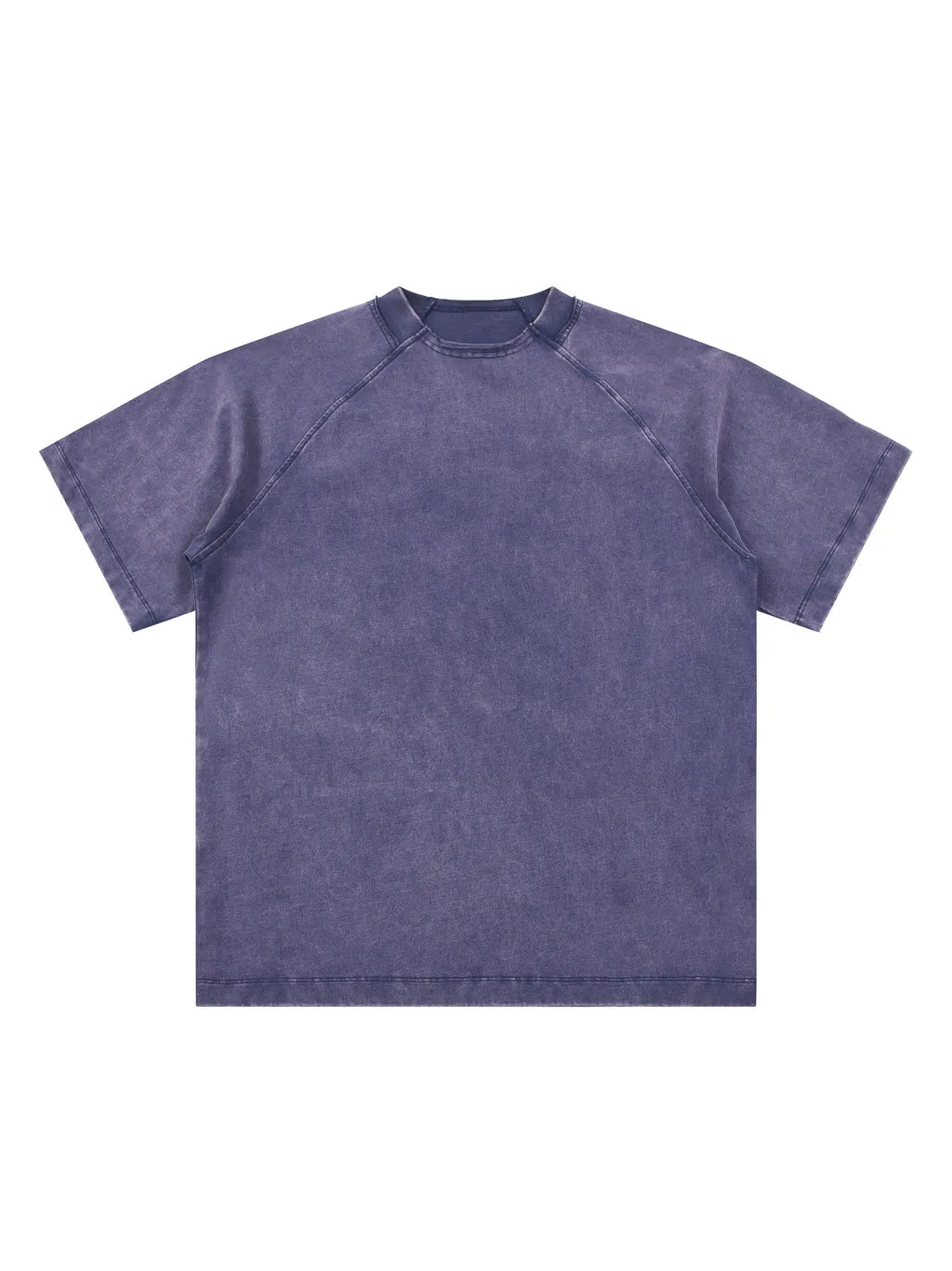 LUXURY TERMINAL - Vintage Washed Raglan Cotton T-Shirt