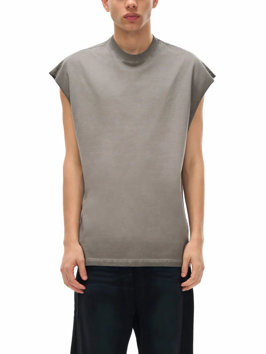 LUXURY TERMINAL  - Reverse Washed Tank Top