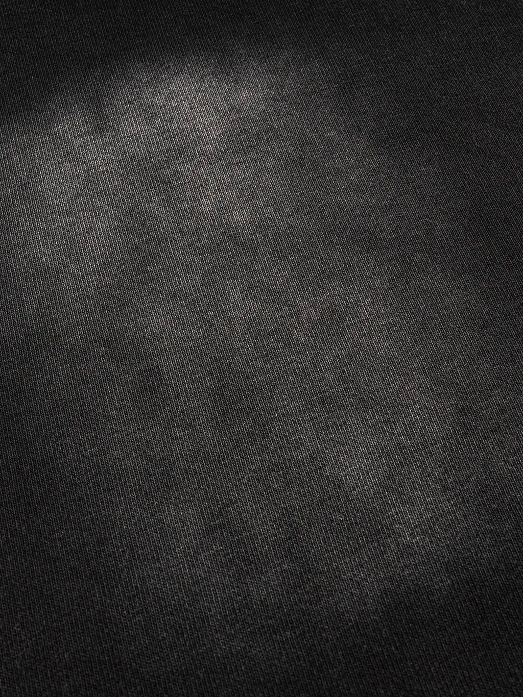 LUXURY TERMINAL - Sunfade French Terry Raw Edge T-Shirt
