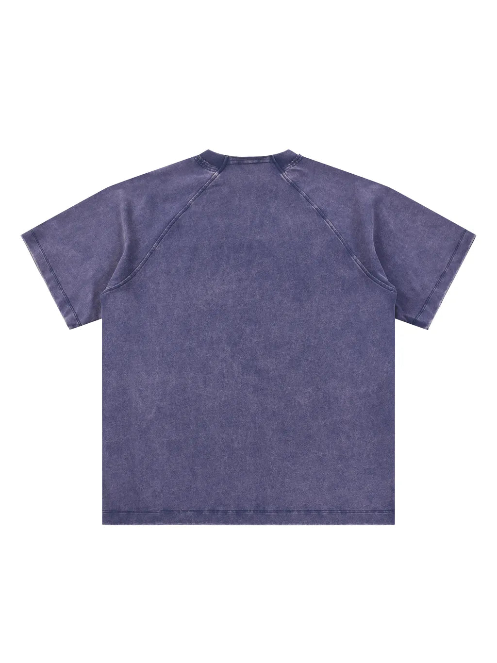 LUXURY TERMINAL - Vintage Washed Raglan Cotton T-Shirt