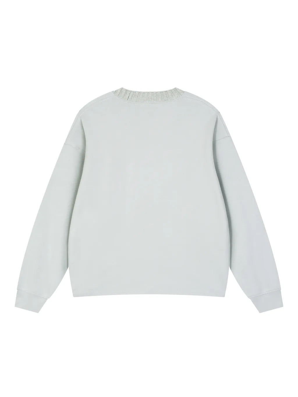 LUXURY TERMINAL - Knitted Round Neck Oversize Sweatshirt